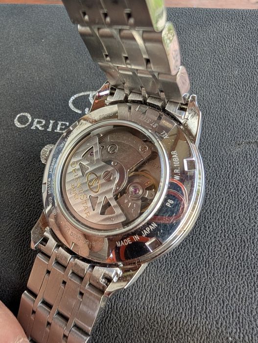Orient  star41mm 22 камъка автоматик с възможност за ръчно навиване ха