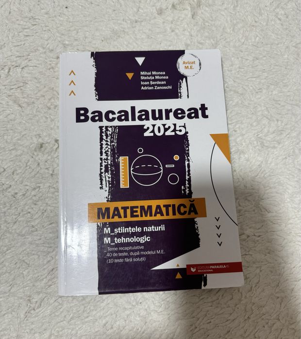 Carte Bac Mate Profil SN M2 ( si tehnologic )