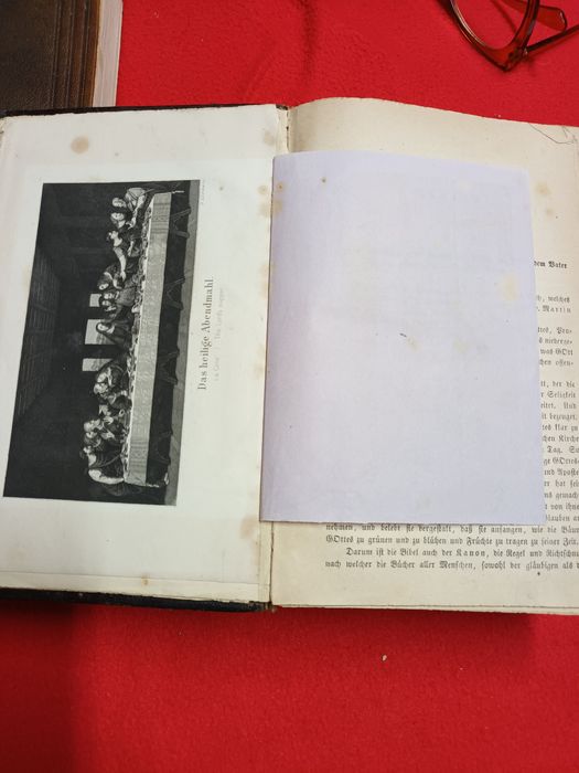 BIBLIE   GERMANĂ   Evanghelica anul1868