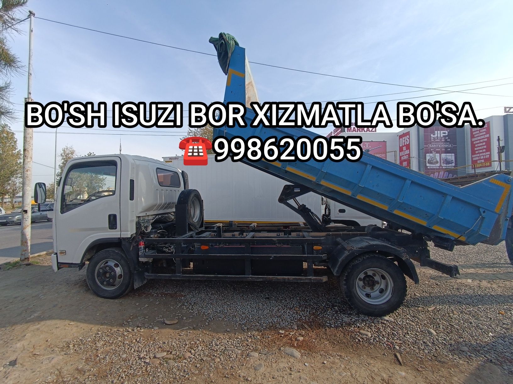 isuzu yuk tashish xizmati