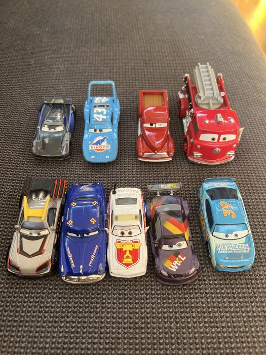 Lot 9 masinute retro Disney Pixar de colectie