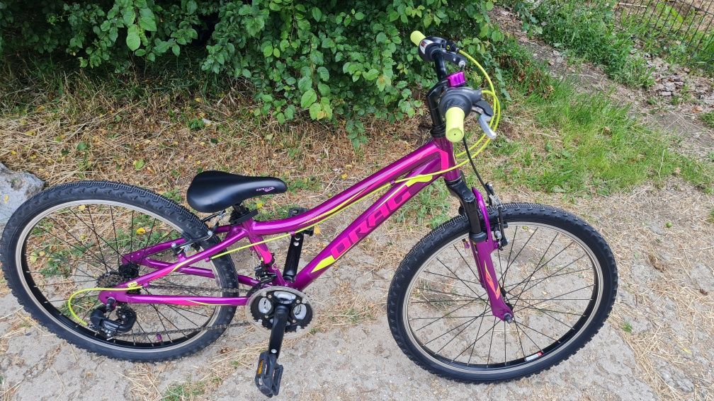 Продавам Drag Little Grace 24 алуминиев детски велосипед/колело