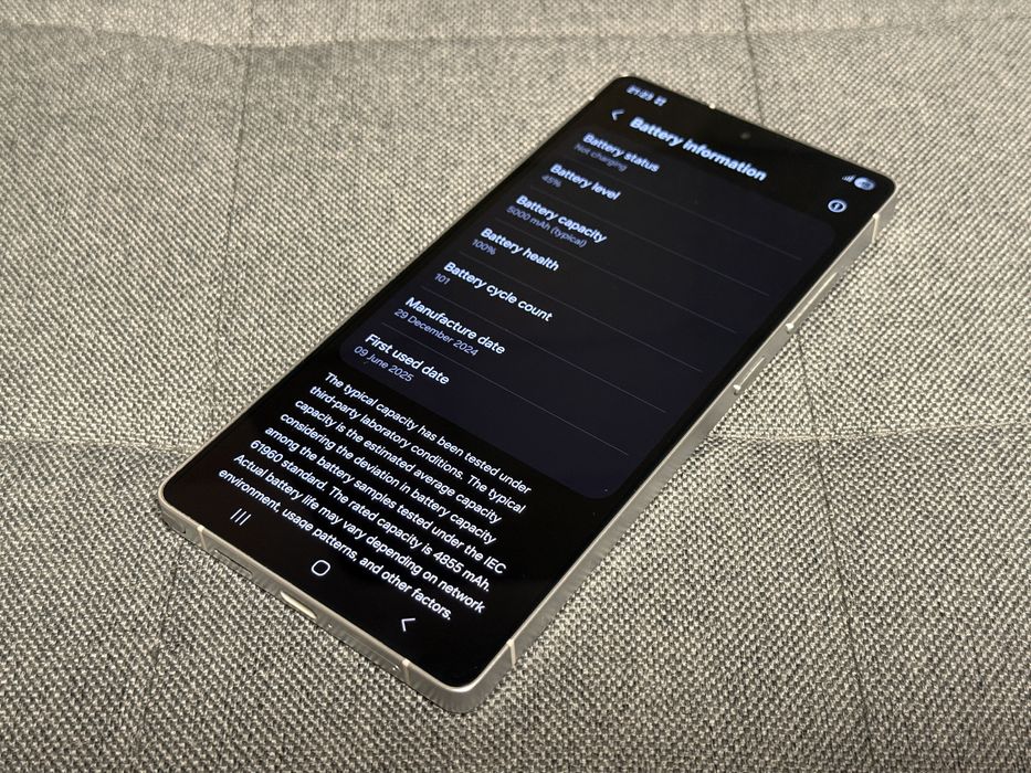 Samsung S25 Ultra / WhiteSilver / 256 Gb / Impecabil