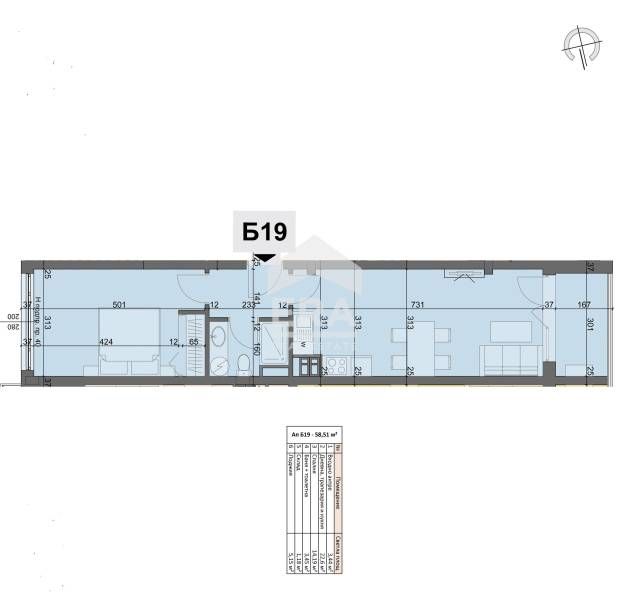 Продава се Двустаен апартамент в София, Хаджи Димитър - 69 кв.м за 2537 €/кв.м - Снимка #2