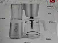 ZWILLING ENFINIGY Espressor cu filtru cu carafă de sticlă, nou