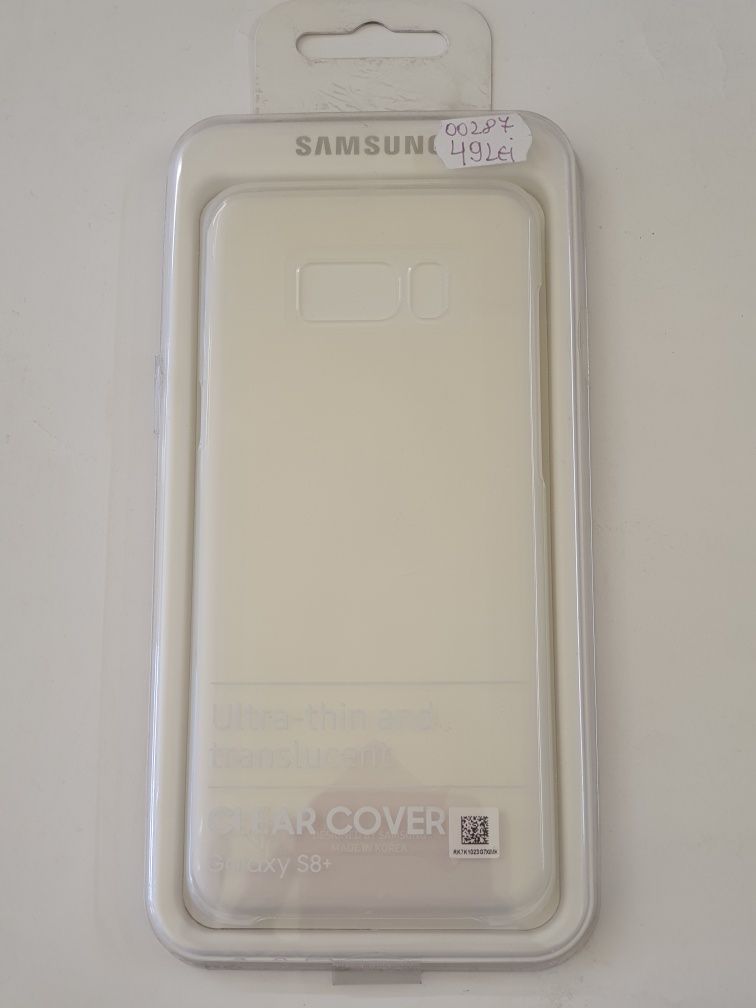 Husa clear cover Samsung S8 plus noua sigilata