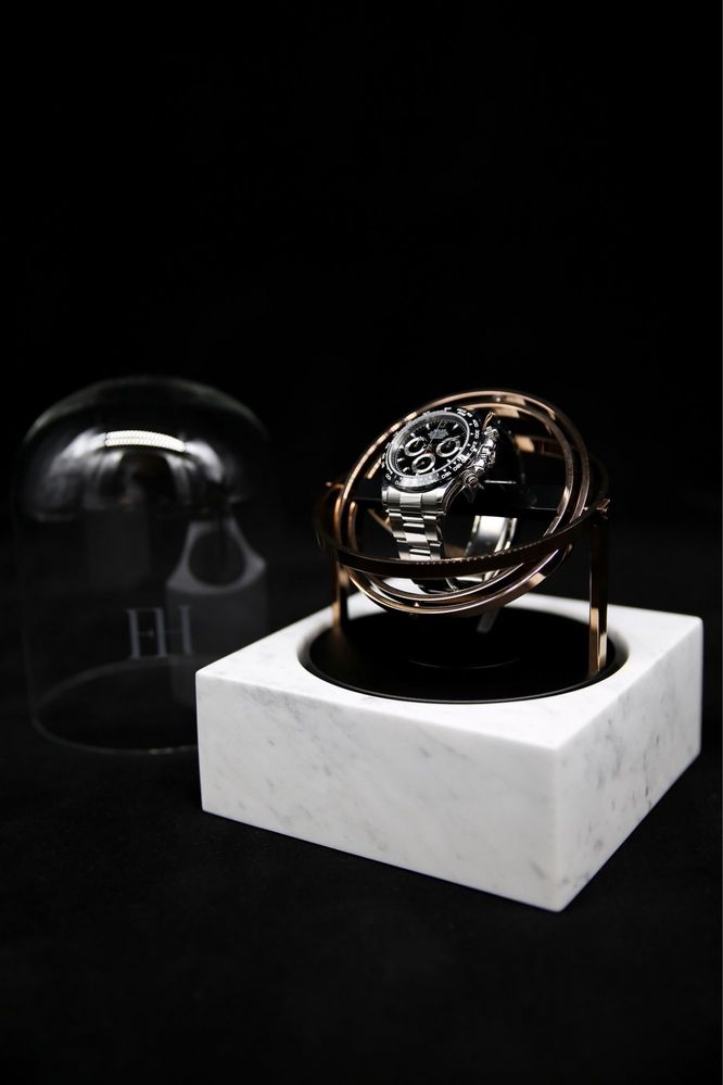 Elbrus horology - watch winder limited edition rose/gold