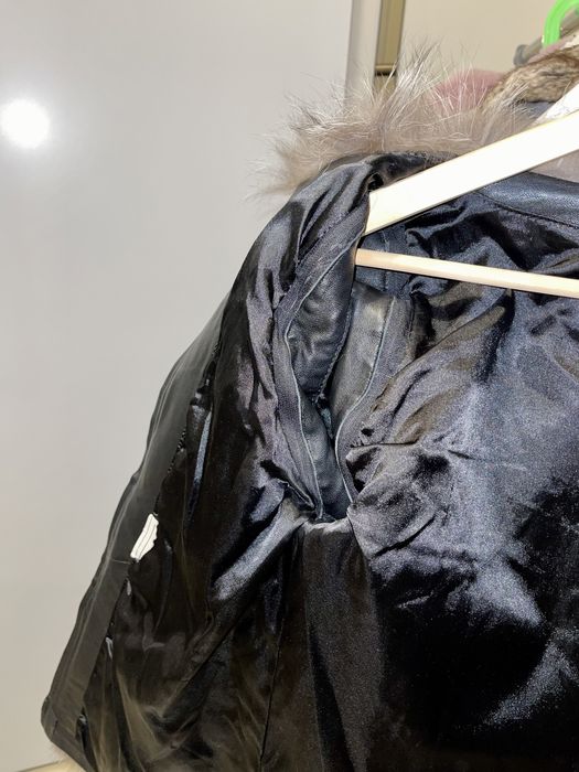 Blana naturala de vulpe - gri/argintiu