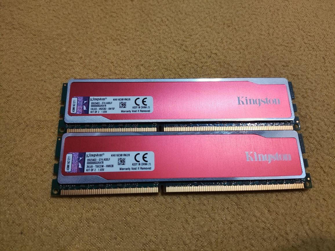 8GB DDR3 Kingston Hiperx