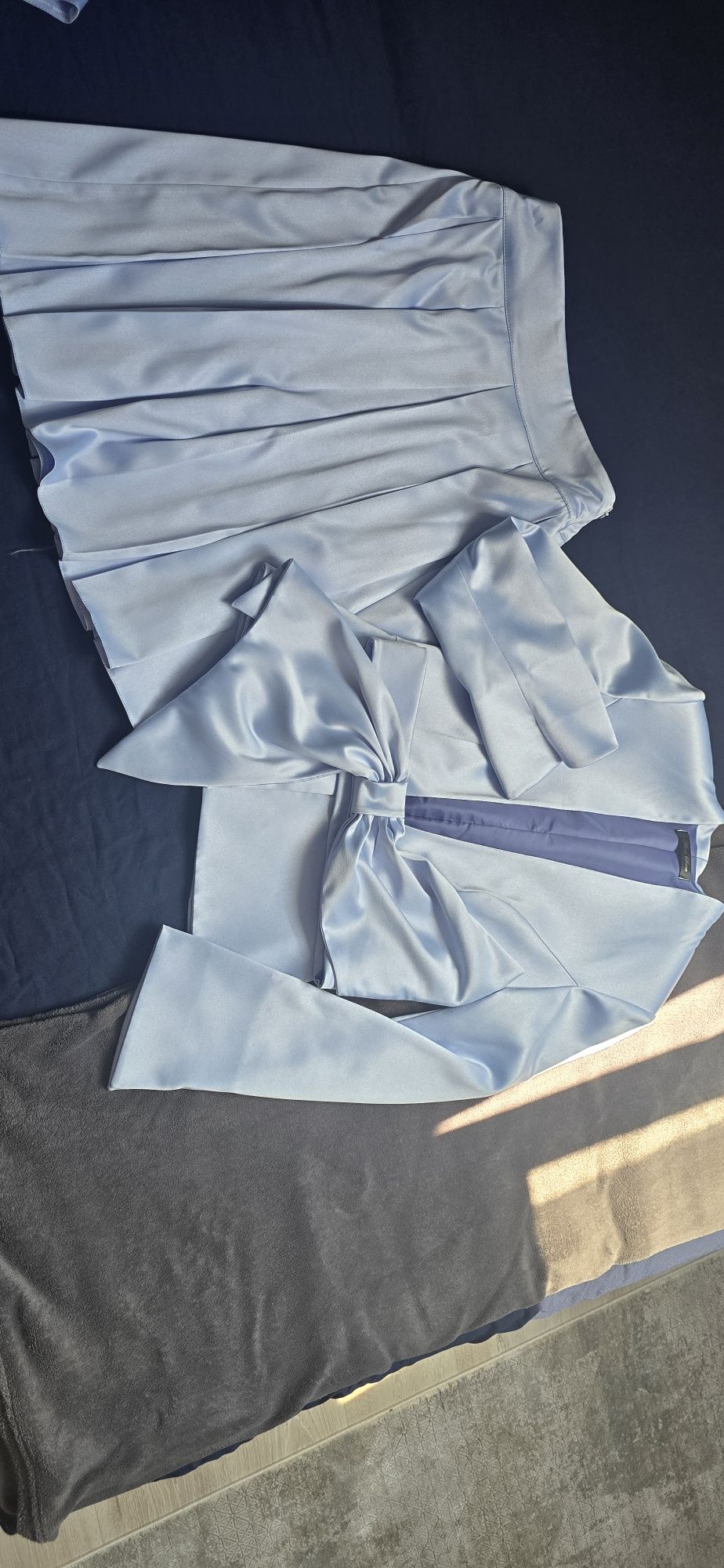 Compleu damă cu fusta și pantaloni 3/4 palazzo