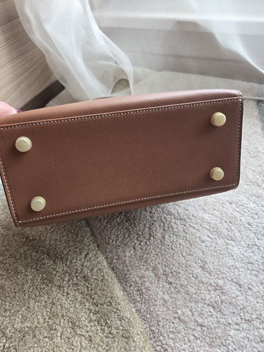 Чанта в кафяво Hermes kelly