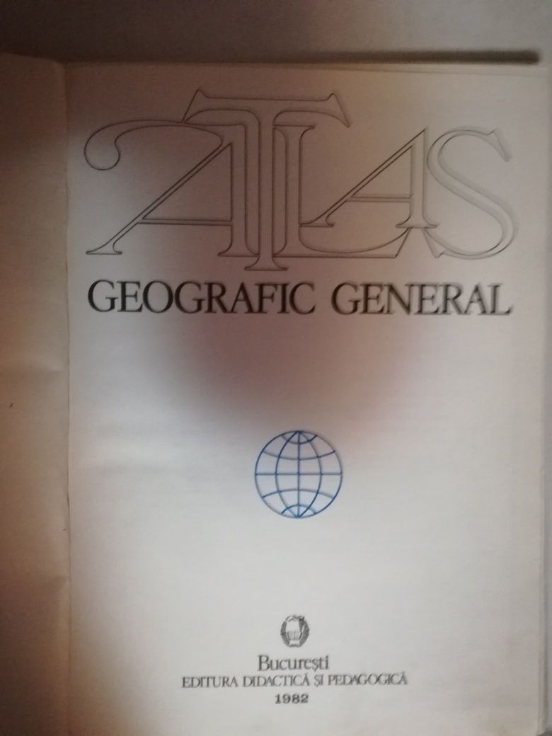 Atlase Geografice anii "80