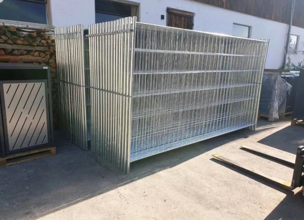 Gard mobil imprejmuire santier, garduri, talpa beton