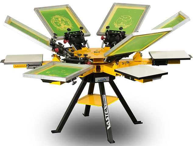 карусель шелкография 6 цветка