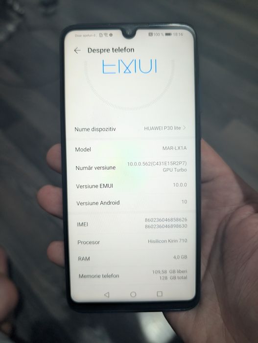 Vând ieftin telefon Huawei P30 Lite
