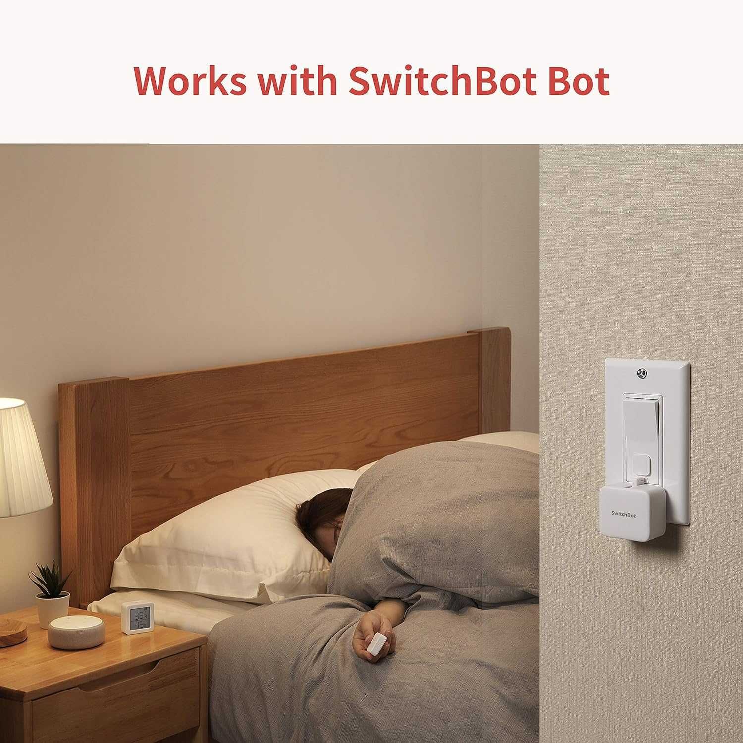 Дистанционно управление с 1 бутон - съвместимо с SwitchBot  и завеси