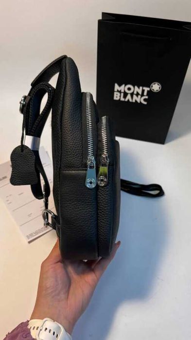 Mont blanc Geantă pentru bărbați, rucsac, piele 3303-3