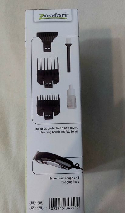 36 V-Zoofari-професионална машинка за подстригване на кучета домашни