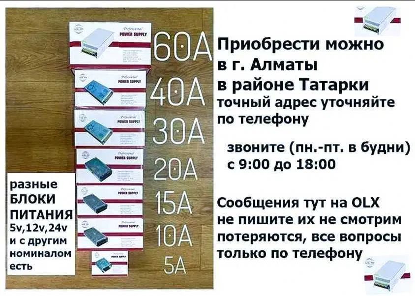 металлические - Блок питания . . . . . . . . . .