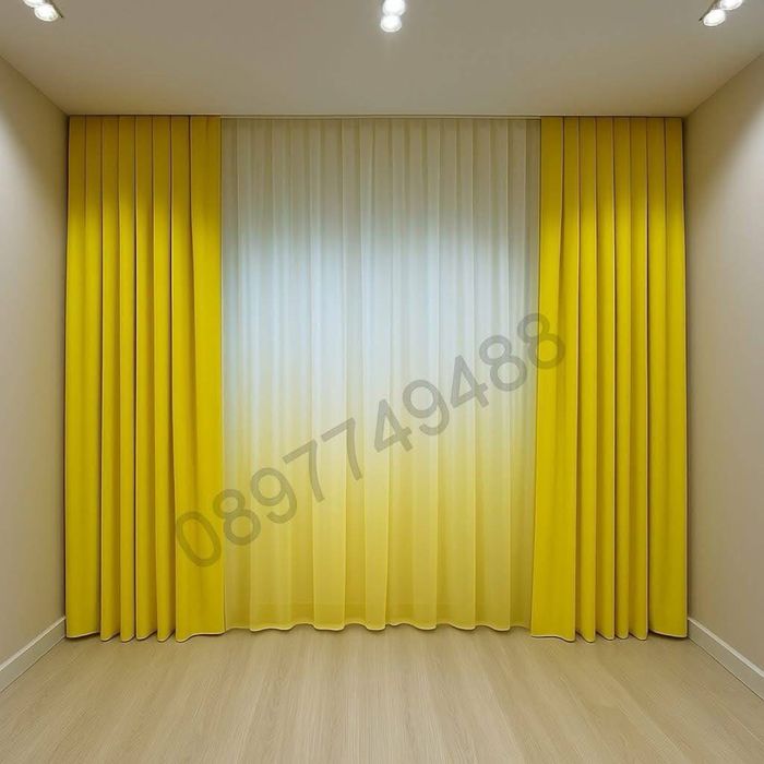 Комплект завеси + перде