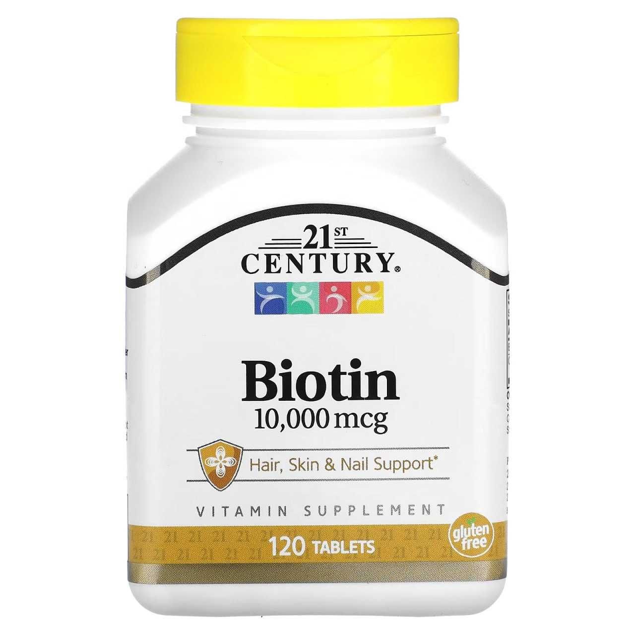 биатин 10000, biatin 10000, Биотин 10000мкг, 21st Century biotin 10000