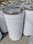Butoi din INOX 200 L cu capac cu filet si garnitura + robinet din INOX