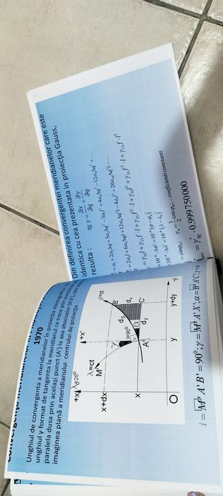 Manual scanat proiecții cartografice