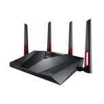 Router wireless AC-88U cu 8 porturi lan Gigabit
