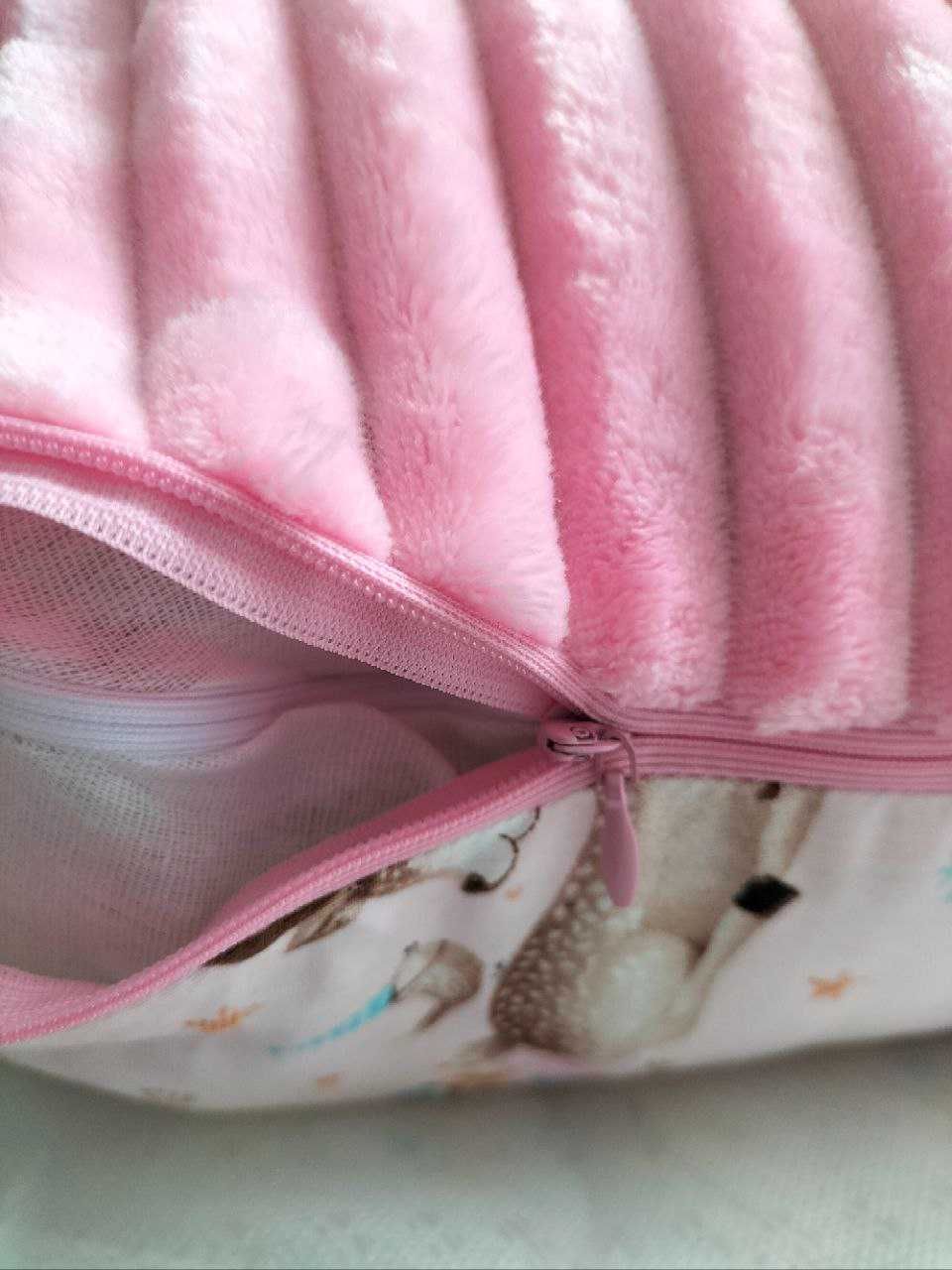Подушка для беременных для кормления малыша новая со съемным чехлом