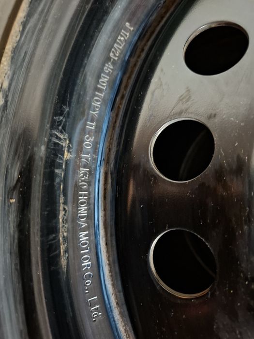 OEM Стоманени джанти 17" Honda 5x114.3