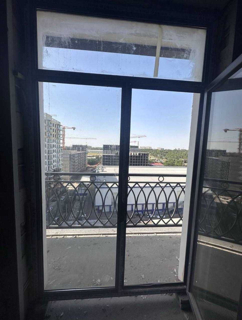 НОВОМОСКОВСКАЯ DarkhanResidence 1-ком СТУДИЯ 30м2 коробка СРОЧНАЯ цена