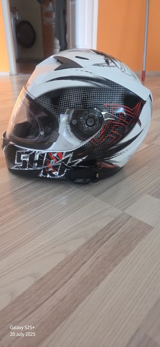 Casca moto alba femei SHARKK