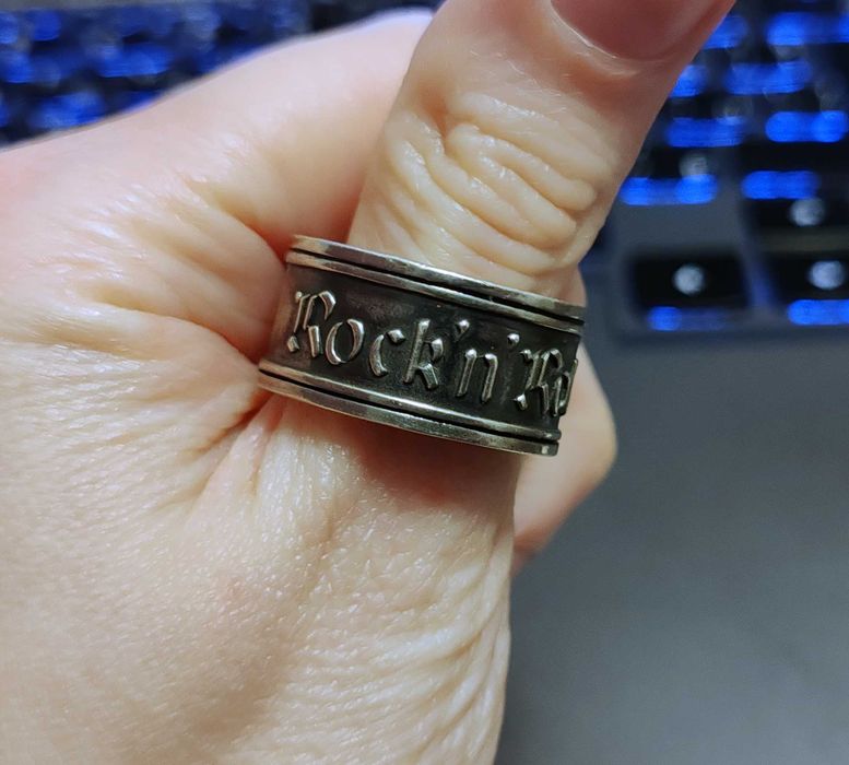 Сребърна халка Rock'n'Roll