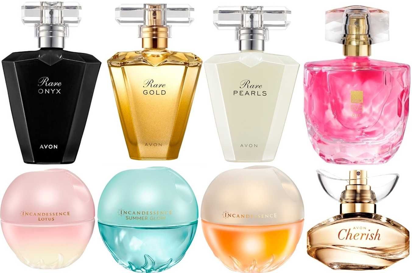 Налични парфюми, тоалетни води  от Avon, Oriflame