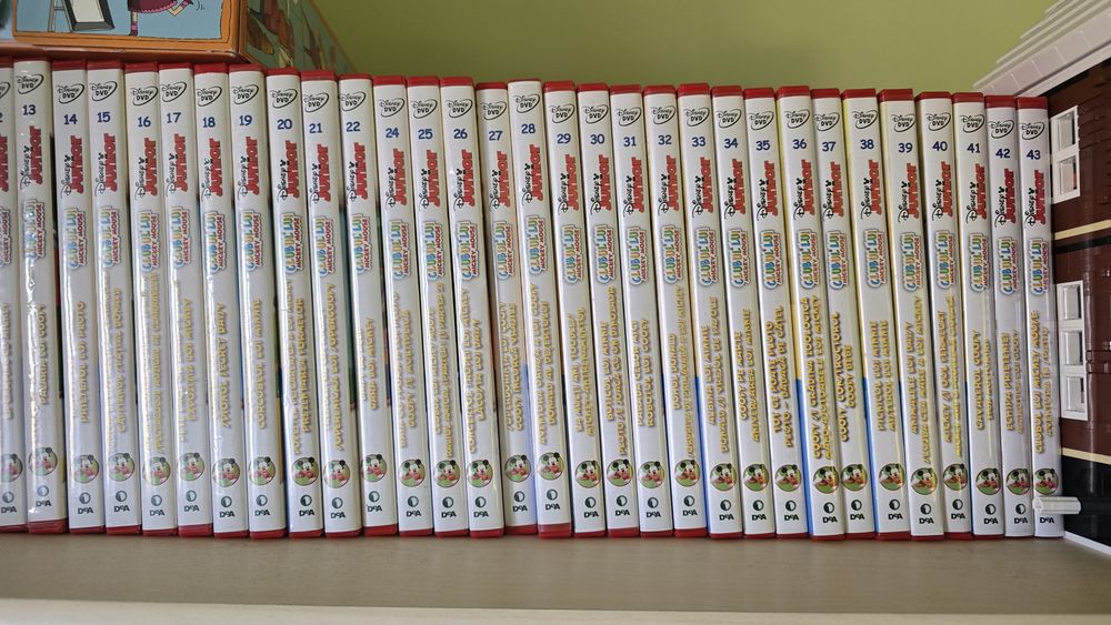 Colecție cărți și DVD-uri Clubul lui Mickey Mouse