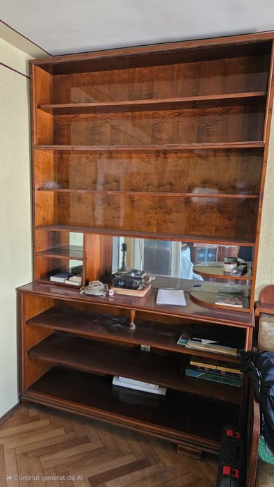 Mobilier vechi bibliotecă