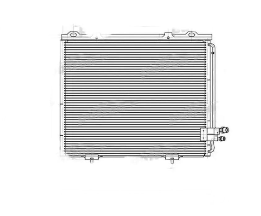 Радиатор кондиционера Mercedes benz e- class w-210
