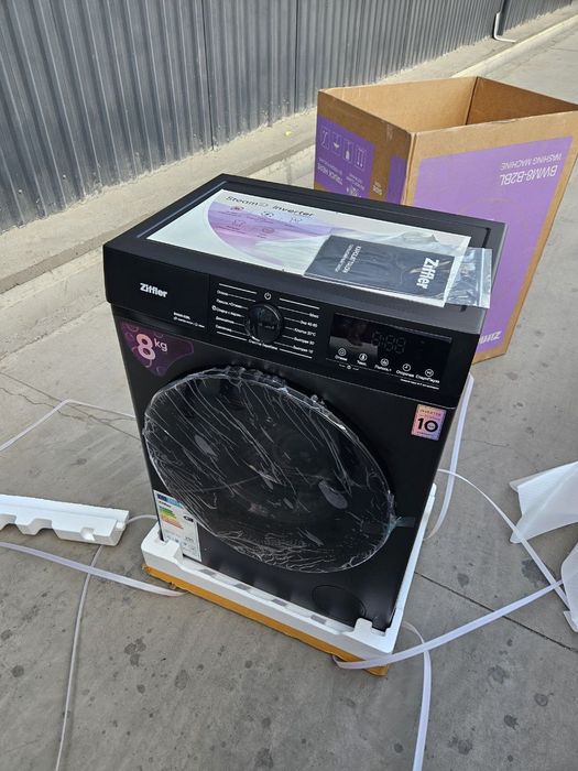 Kir yuvish mashinasi ziffler 8 kg invertor