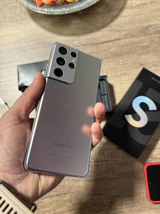 Samsung S 21 ultra stare impecabilă 256 gb spatiu 12 gb ram