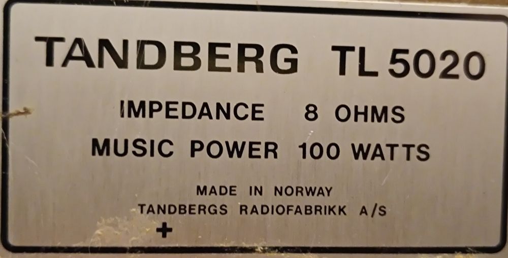 Колонки Tandberg TL-5020