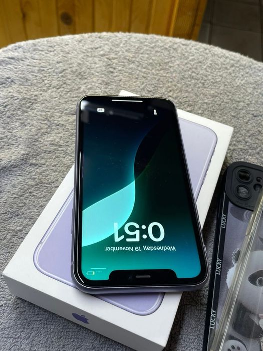 Iphone 11 64gb лилав без забележки