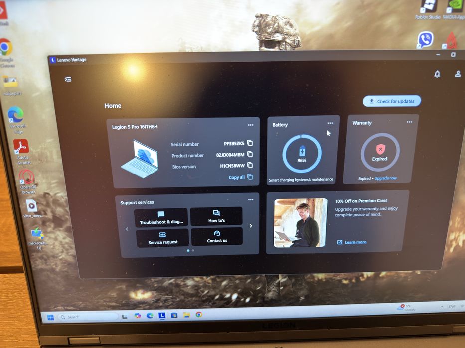 Lenovo legion 5pro 2021