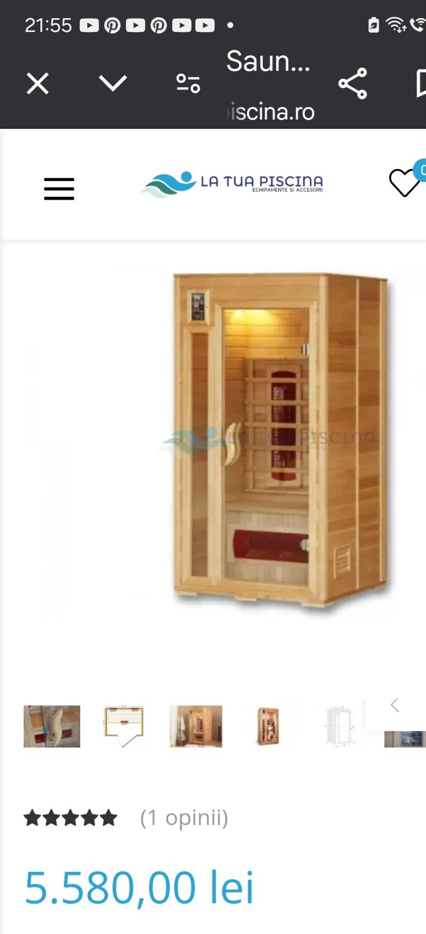 Vind sauna noua.Este foarte benefică pentru organism