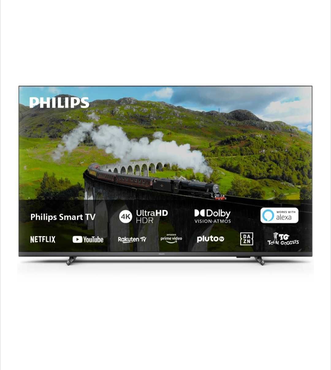 Телевизор Philips LED 43PUS7608, 43" (108 см), Smart, 4K Ultra HD