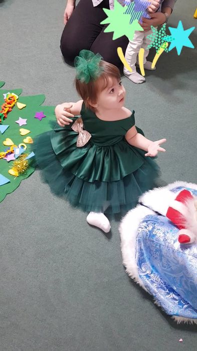 Нарядное детское платье