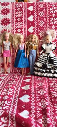 Patru păpuși de colecție Barbie Mattel și una Steffi Love