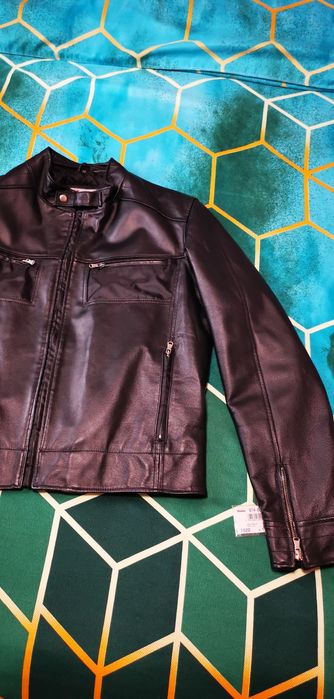 Geaca piele Bata nouă cu etichetă