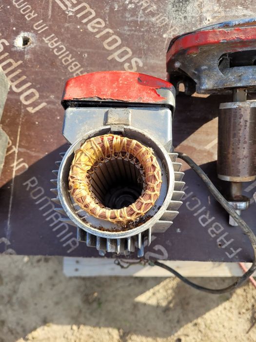 Vind motor si pompa grumfos 1kw