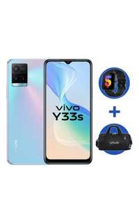 Смартфон Vivo Y33s 4 ГБ/64 ГБ голубой + подарок