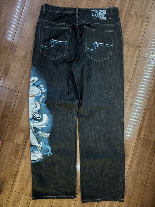 y2k baggy jeans джинсы широкие rick owens balenciaga rap